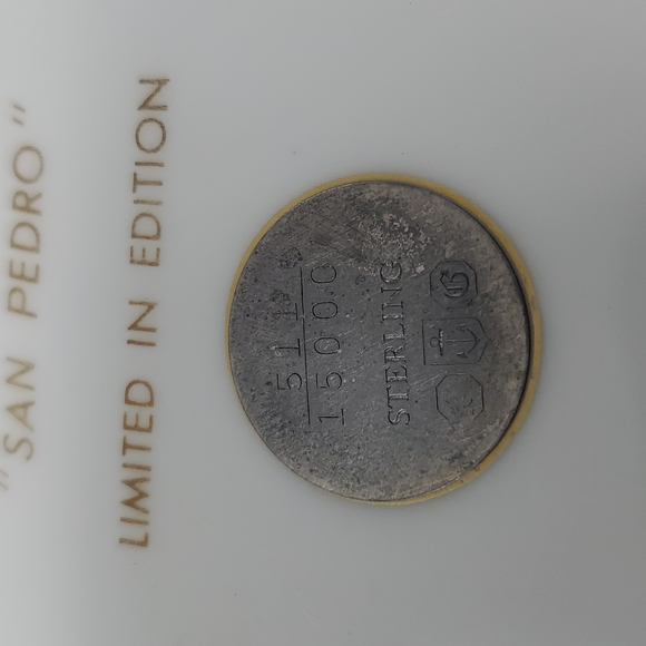 Gorham Limited Edition Lionel Barrymore "SAN PEDRO" Plate - Picture 9 of 9